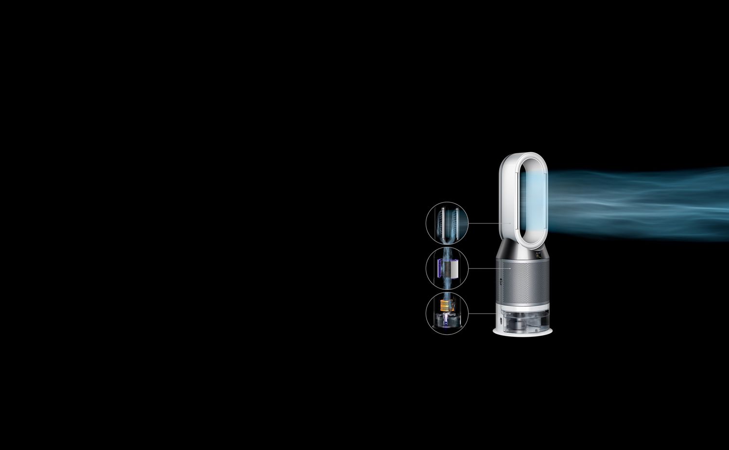 Dyson Pure Humidify+Cool PH01 WS ホワイト